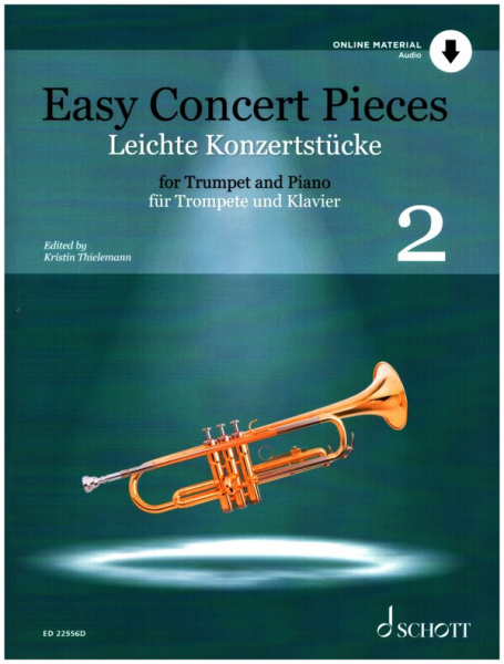 Spielband für Trompete Easy Concert pieces 2