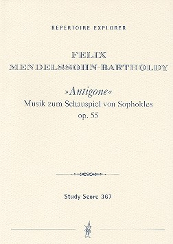 Musik zu Antigone von Sophokles op.55 für Männerchor und Orchester