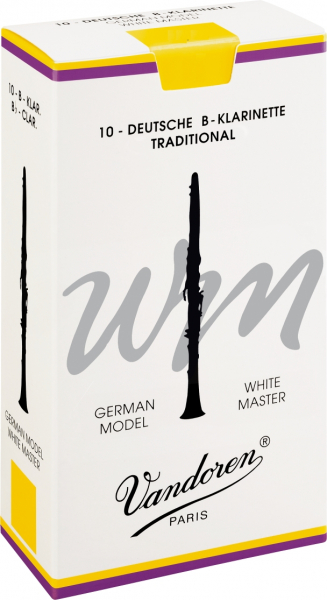 B-Klarinetten-Blatt Vandoren White Master Traditional 3,5