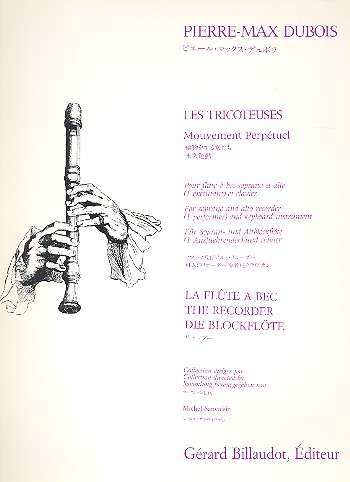 Les tricoteuses for soprano/alto recorder (1 player) and piano