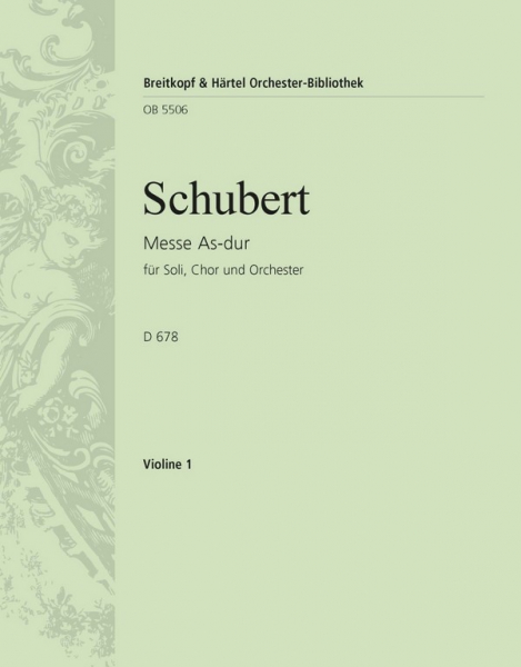 Messe As-Dur D678 für Soli, gem Chor und Orchester