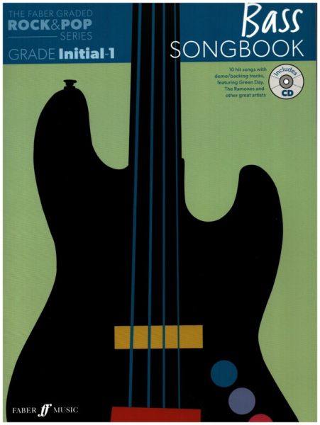 Bass Songbook: Initial - Grade 1 (+CD) for bass guitar/tab (+lyrics)