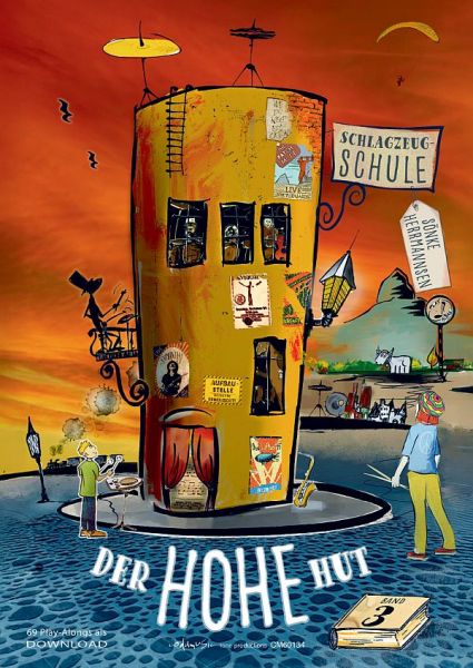 Der Hohe Hut Band 3 (+QR-Code) für Schlagzeug