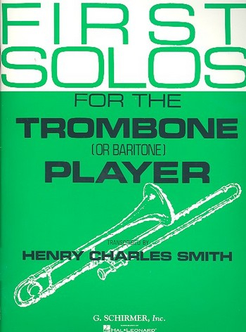 First Solos for the Trombone Player