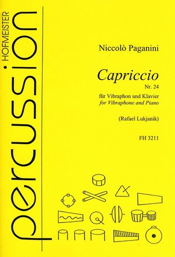 Capriccio Nr.24 für Vibraphon und Klavier