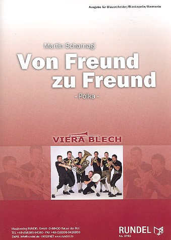 Von Freund zu Freund für Blasorchester