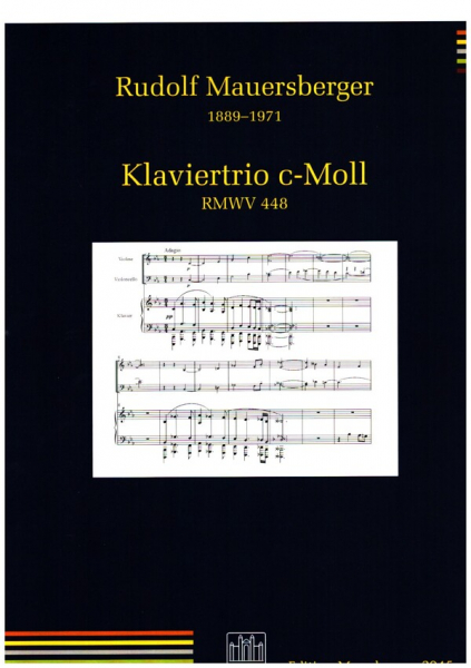 Klaviertrio c-Moll RMWV448 für Violine, Violoncello und Klavier
