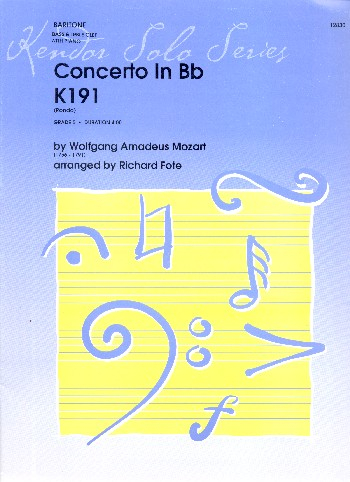 Rondo from Concerto Bb major KV191 for bassoon and orchestra