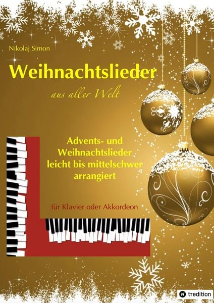 Spielband für Klavier und Akkordeon Weihnachtslieder aus aller Welt