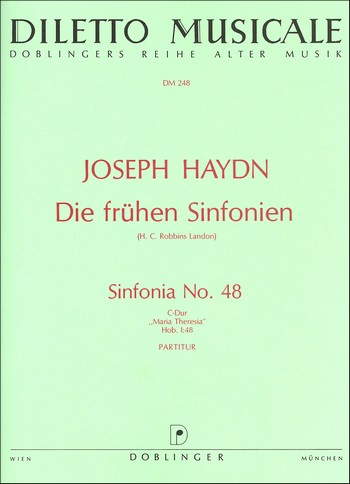 Sinfonie C-Dur Nr.48 Hob.I:48 für Orchester