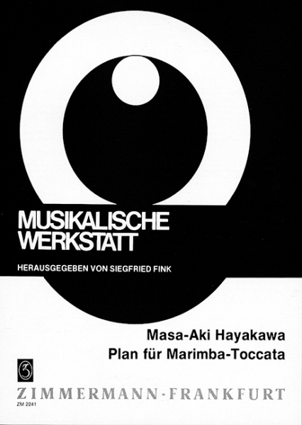 PLAN FUER MARIMBA-TOCCATA MUSIKALISCHE WERKSTATT