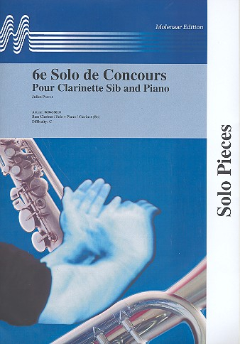 Solo de concours no.6 für Klarinette und Klavier