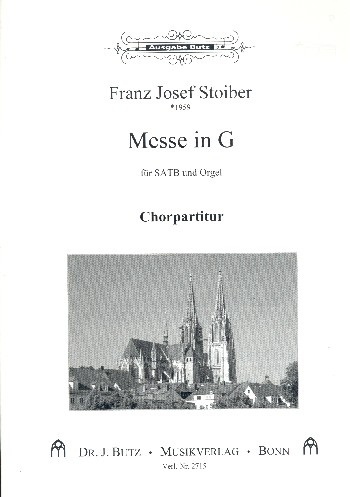 Messe G-Dur für gem Chor und Orgel