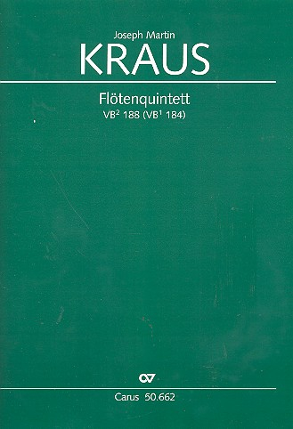 Flötenquintett VB²188 für Flöte und Streichquartett