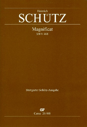 Magnificat anima mea Dominum SWV468 für Doppelchor, Orchester und Orgel