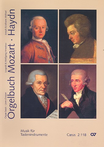 Orgelbuch Mozart Haydn Musik für Tasteninstrumente