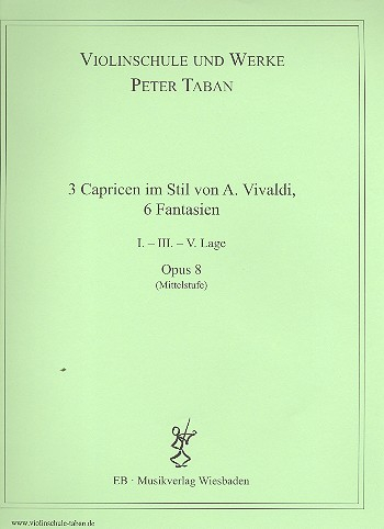 Schule op.7 - 6 Capricen und 5 Fantasien für Violine