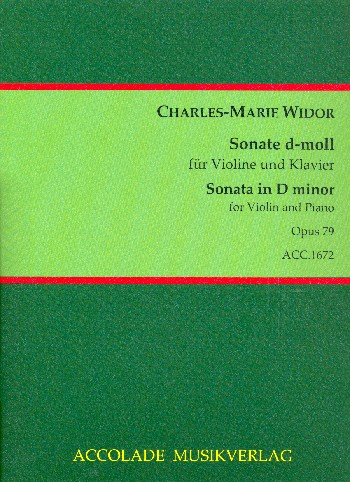 Sonate d-Moll op.79 für Violine und Klavier