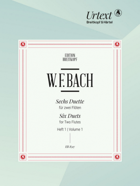 6 Duette Band 1 (Nr.1-3) für 2 Flöten