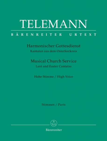 Harmonischer Gottesdienst (Osterfestkreis) für Gesang (hoch), Melodieinstrument und Bc