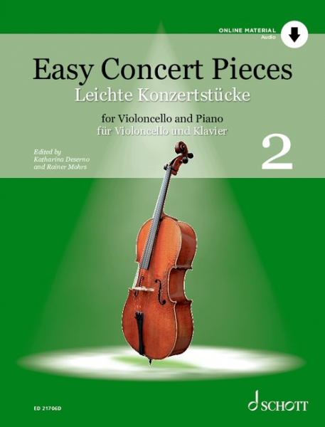 Spielbuch für Cello Easy Concert Pieces 2