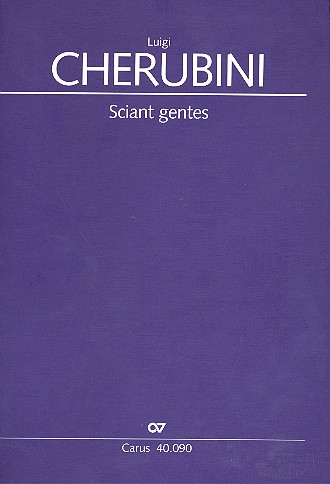 Sciant gentes für Soli, gem Chor und Orchester