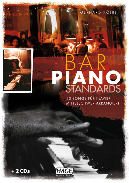 Sammelband für Klavier Bar Piano Standards