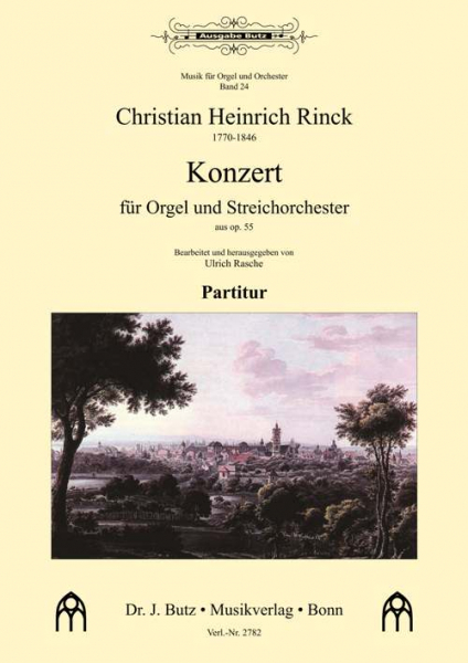 Konzert aus op.55 für Orgel und Streichorchester
