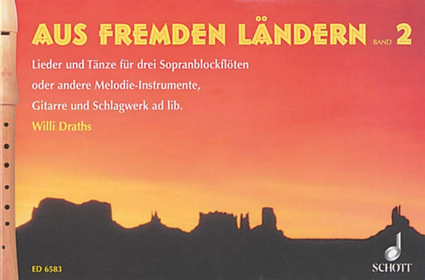 Aus fremden Ländern Band 2 für 3 C-Flöten, Partitur