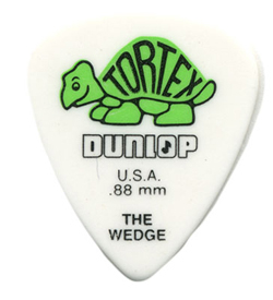 Plektrenpack Dunlop Tortex Wedge 0.88