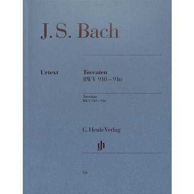 Notenbuch Toccaten BWV 910-916