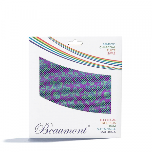 Reinigungstuch Beaumont Querflöte - Violet Lace BFS2525-VL