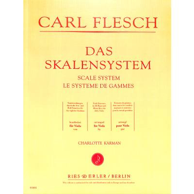 Sklaensystem für Viola Das Skalensystem