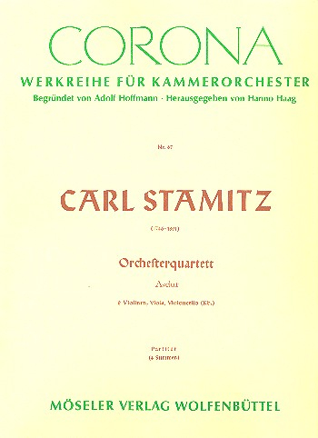 Orchesterquartett A-Dur für Streichorchester