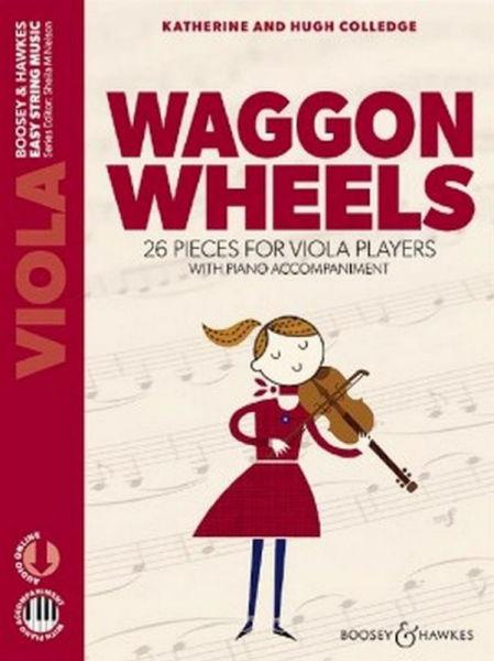 Waggon Wheels (+Online-Audio) for viola and piano