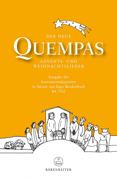 Partitur für Instrumentalquartett Der neue Quempas