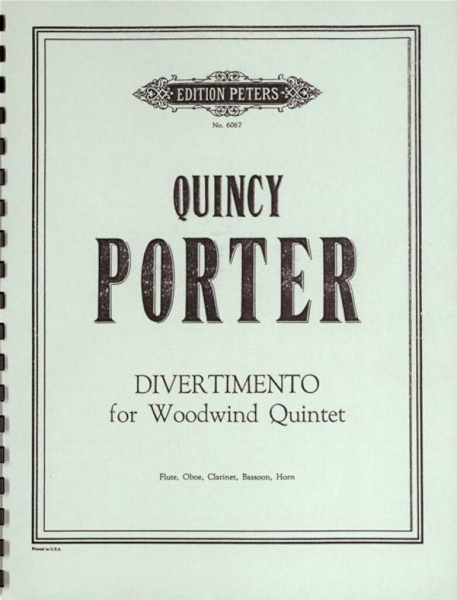 Divertimento für Flöte, Oboe, Klarinette, Fagott und Horn