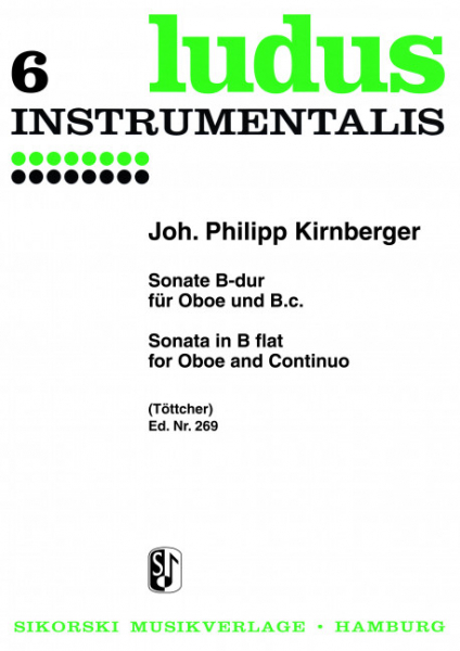 Sonate B-Dur für Oboe und Bc