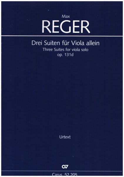3 Suiten op.131d für Viola solo