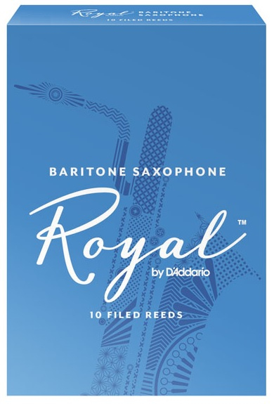 Es-Bariton-Sax-Blatt D'Addario Woodwinds Royal, Stärke 4