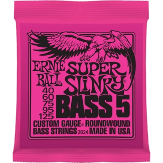 Saitensatz Ernie Ball EB2824 Super Slinky Nickel 5-String