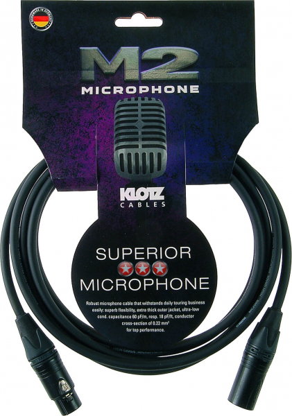 Mikrofonkabel Klotz M2FM1-0750 Superior M2