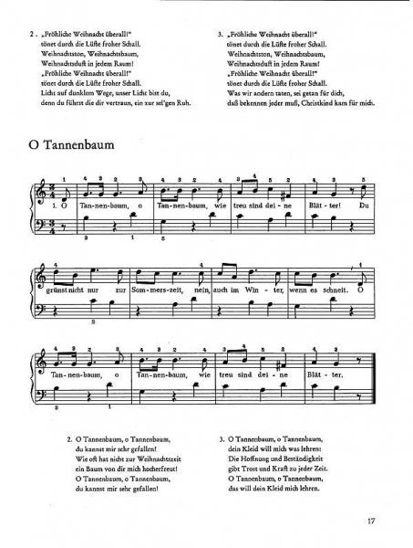 Weihnachtsliederheft Morgen kommt der Weihnachtsmann (sehr leicht)