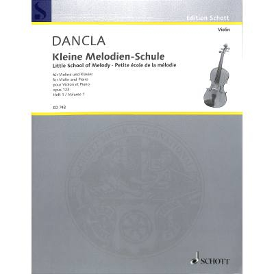 Etüden für Violine Kleine Melodienschule 1, op. 123