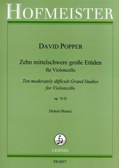 Etüden für Cello 10 Etueden op. 76/2