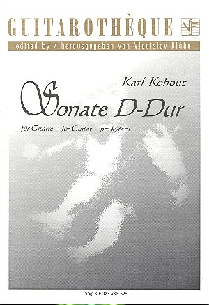 Sonate D-Dur für Gitarre