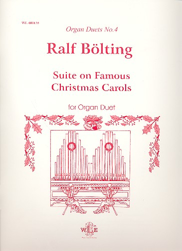 Suite on famous Christmas Carols for organ duet