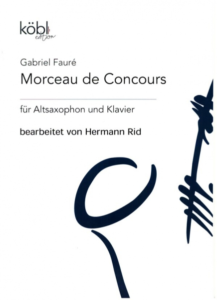 Morceau de Concours für Altsaxophon und Klavier