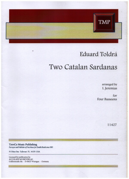 2 Catalan Sardanas für 4 Fagotte