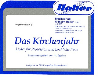 Das Kirchenjahr für Blasorchester